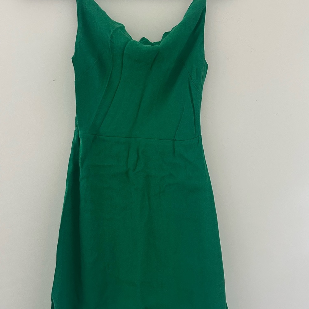 Aritzia Emerald Green Mini Dress